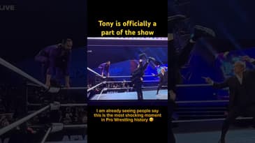 I am already seeing some people saying this was the most shocking moment in pro #wrestling history