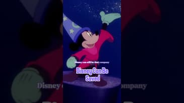 Disney can be saved