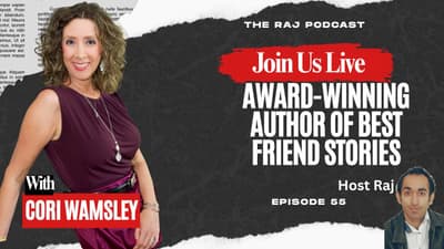 Cori Wamsley | Author Cori Wamsley | The Raj Podcast