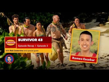 Romeo Escobar Talks Survivor 43, Episode 3