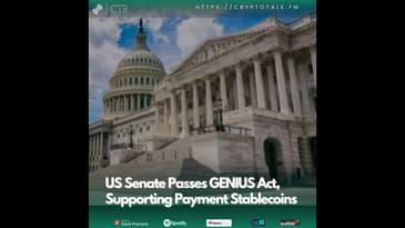 US Senate Passes #GENIUS Act, Supporting Payment Stablecoins; Basic Cryptonomics 101 On Chart Reads
