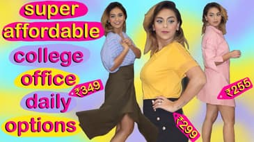 HUGE Try On Shopping Haul | Myntra, Ajio, Zara (SheIn Alternatives Available In India)