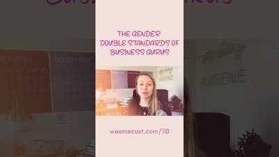 The Unfair Imbalance of Opportunities For Female Business Owners! | Weeniecast 118 | #shorts