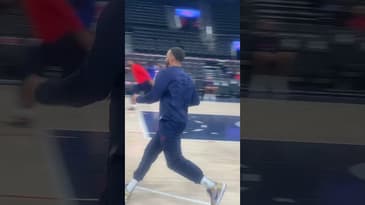 Norman Powell Pregame vs Utah Jazz. #thepullupbasketballpodcast