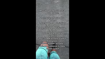 From $31k to $200k+ in data analytics! The data career journey is real—dream big!