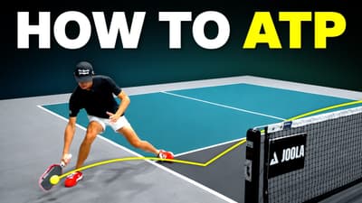 How to Hit the Around the Post in Pickleball (And When to Use It)