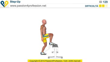 Esercizi per le gambe: Step Ups