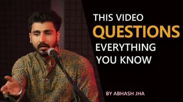 Dimag Fatt Gaya Soch Ke 😲 | These Lines Hit Hard | Abhash Jha Poetry | Rhyme Attacks