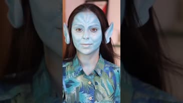 Rate my AVATAR look out of 10! #shorts #ashortaday #avatar #avatarmovie #avatarthewayofwater