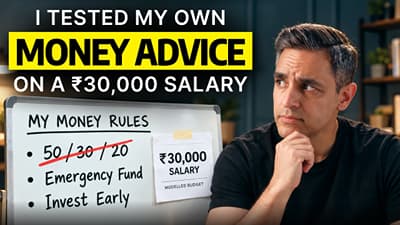 I Tested 10 Money Rules on ₹30,000 a Month. Only 4 Worked.