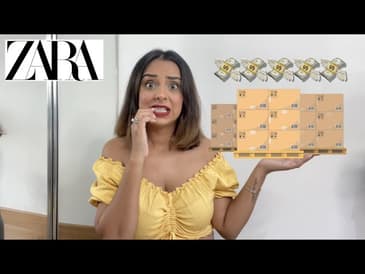 I Spent ₹11,300 On This Huge Zara Shopping Haul! 🛍
