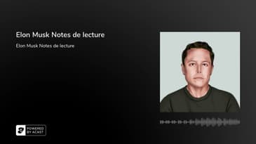 Elon Musk Notes de lecture