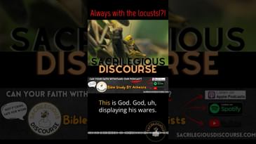 Always with the locusts... 😂