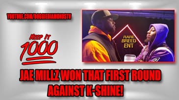 Jae Millz Won That First Round Against K-Shine! | Keep It 1000