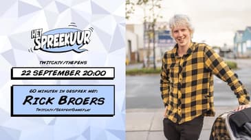 HET SPREEKUUR S01E01: RICK BROERS OVER ZIJN JEUGD, OPLEIDINGEN, TOEKOMSTDROOM EN MEER