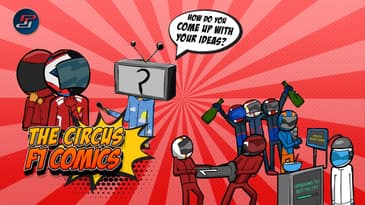 How does the Circus F1 Comic come up with his ideas? | Pits To Podium Exclusive