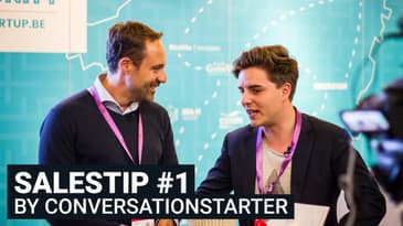 Salestip #1 by Dries Hendrickx from ConversationStarter