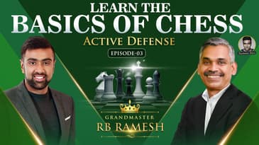 Learn Basic of Chess | Active Defense | E3 | RB Ramesh | R Ashwin