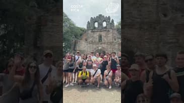 Find This Historical Site In Costa Rica! Corporate Group with Globe Aware