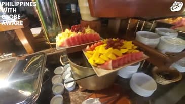 Delicious Hotel Buffet For Corporate Volunteer Groups! A Globe Aware Summer in the Philippines