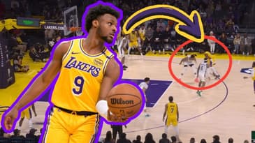 HOW Bronny James Showed His Potential : Film Session