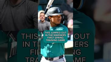 THIS WAS A HUGE STORY FROM MARINERS SPRING TRAINING