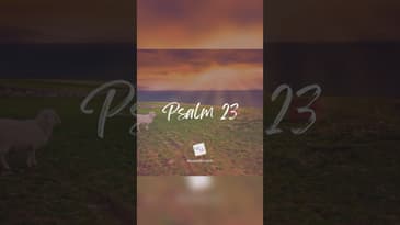 Bible Reading: Psalm 23 #faith #inspiration #motivation