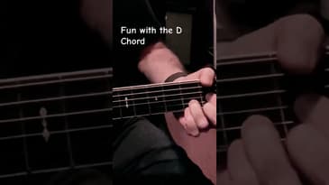 D Chord Fun #shorts #easyguitartutorial #guitar #acousticguitar