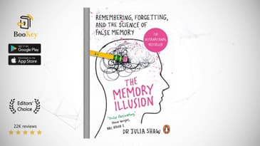 The Memory Illusion   Book Summary By Julia Shaw  Remembering, Forgetting, and the Science of False
