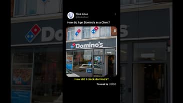 How Veeba got Domino's as a client?