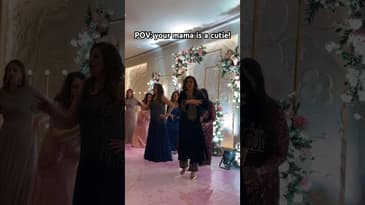 My mom’s sangeet performance for a recent shaadi! 💃🏻