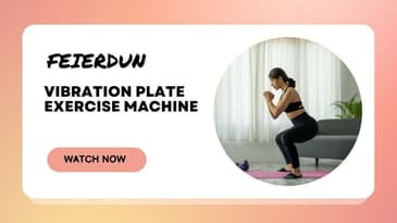 "FEIERDUN Vibration Plate Demo: Shaking Up Home Fitness with Real Results!"