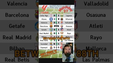 #laliga  #matchday  #27 in #60secondsorless !