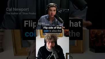 If you're busy, you're not doing great things! - Cal Newport