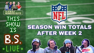 NFL Season Win Totals After Week 2 | This Show Is B.S. 9/24/26