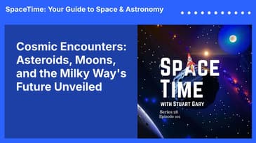 Cosmic Encounters: Asteroids, Moons, and the Milky Way's Future Unveiled