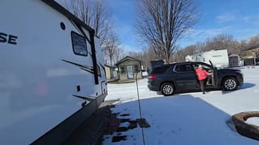 First day at the camper, up in the thumb of Michigan. 