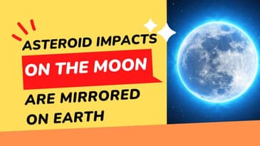 Moon Asteroid Impacts Linked to Dinosaur Extinction on Earth | SpaceTime Astronomy News
