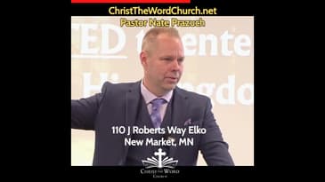 We Don't "Accept" Jesus, He Accepts US - Romans 15:7