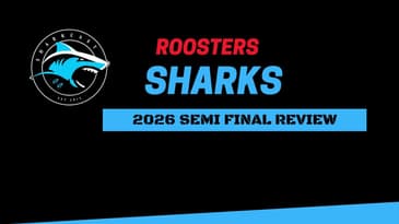 SHARKCAST: Sharks PostGame Semi-Final Review: Roosters vs Sharks 2026skate