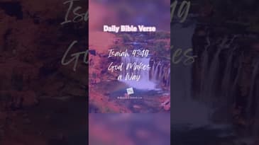Daily Devotional - Isaiah 43:19 - #motivation #motivational #inspiration #bible