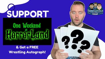 Wrestling Autographs Unboxing and Giveaway for Supporting One Weekend at Horrorland!