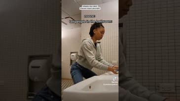 Tall People In Bathrooms...