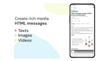 Using follow for sharing Product and Marketing information with your teams