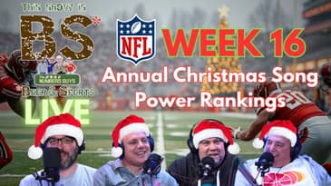 NFL 2024 Week 16 | Xmas Song Power Rankings | This Show is BS LIVE 12/19/24