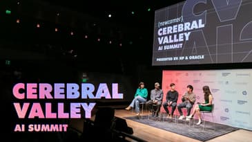 Cerebral Valley: Alex Pall (Mantis VC), Emily Warren, Meng Kuok (BandLab), and Ed Newton-Rex