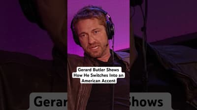 Gerard Butler Shows How He Switches Into an American Accent (2013)