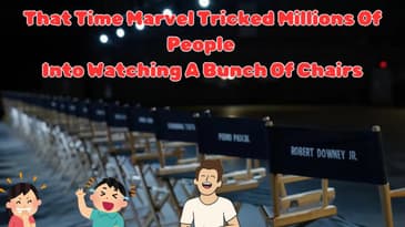 That Time Marvel Tricked Millions Of People Into Watching A Bunch Of Chairs