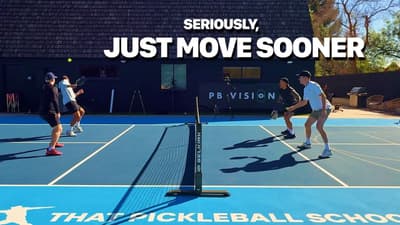 dumb strategy that wins you more points in Pickleball