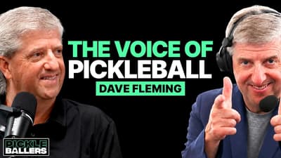 Dave Fleming: The Voice of Pickleball on Haters, Catchphrases, and Growing the Game | S4 E7